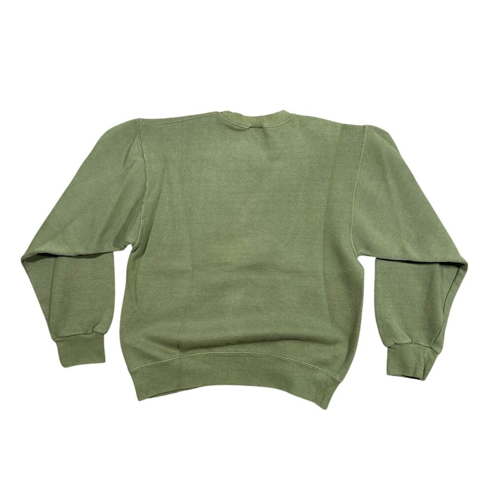 Vintage USMC United States Marine Corps Sweatshirt Men’s Small Green USA Made - Picture 4 of 4